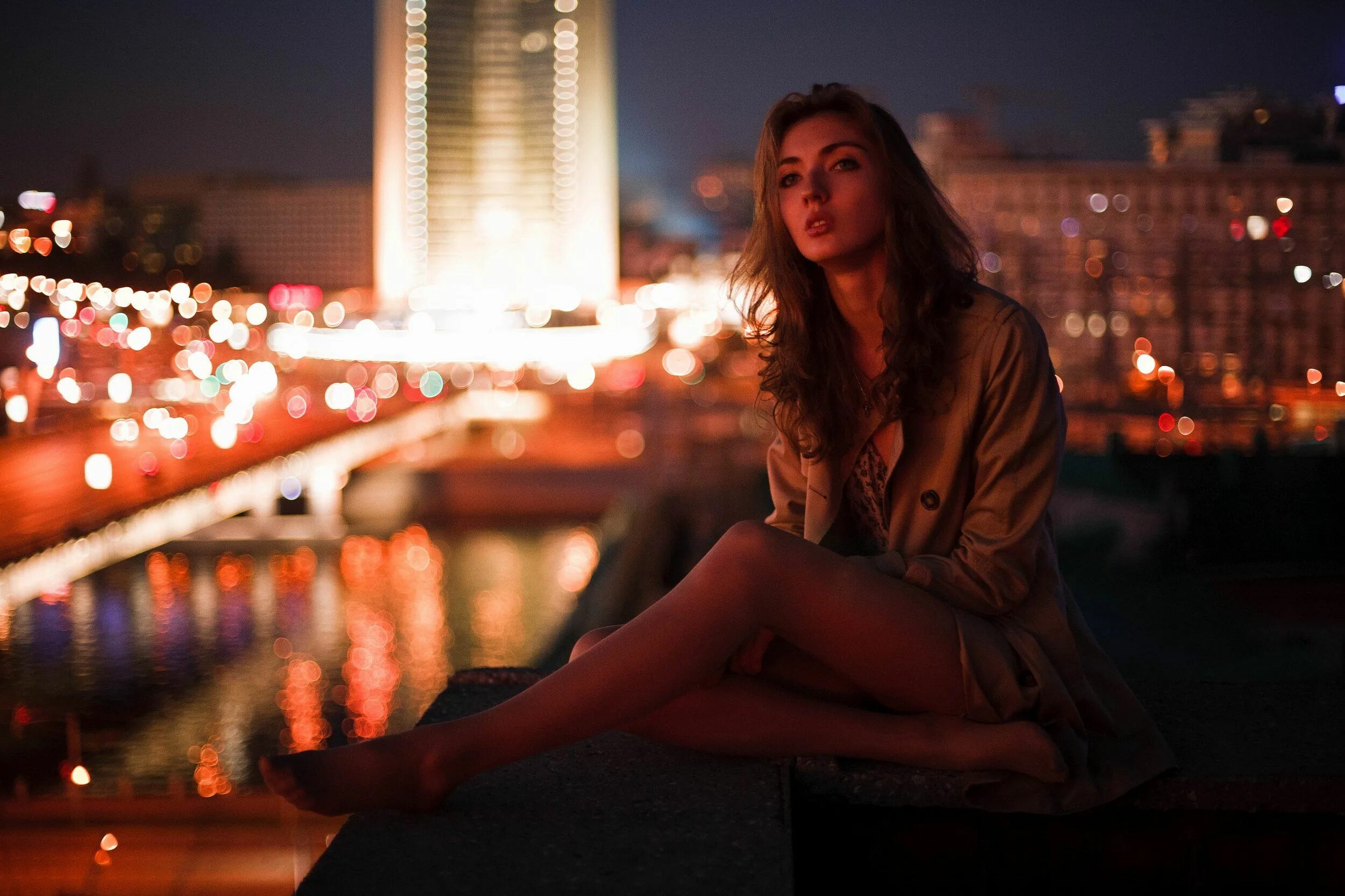 Картинка девушка фото ночь Cool lite night shot Rooftop photoshoot, Night portrait, Photography