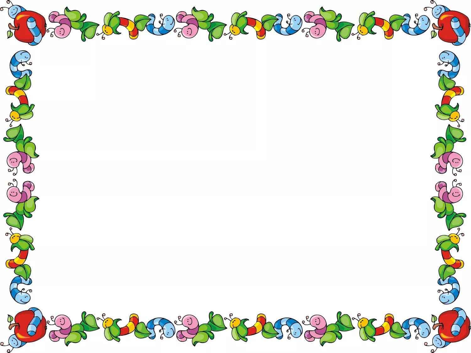 Картинка для оформления детской презентации flower border clip art - Google'da Ara Free clip art, Clip art borders, Borders 