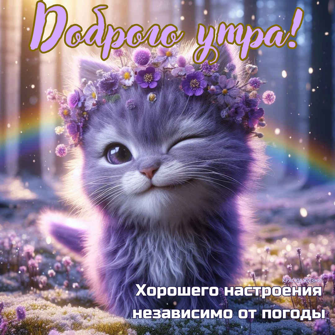 Картинка доброе утро весны прикольные Красивые весенние открытки "С Добрым утром" Краски жизни Дзен