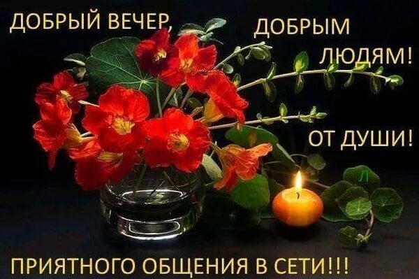 Картинка добрый вечер хорошему человеку ВСЕМ ДОБРЫЙ ВЕЧЕР! - МИР БЕЗ КОНЦА, пользователь Галина Вечерка Группы Мой Мир