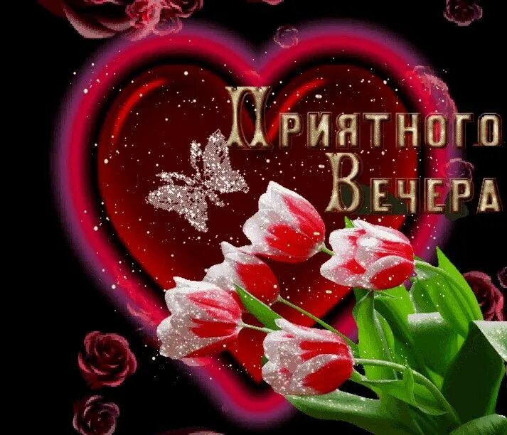 Картинка добрый вечер таня Пин на доске Добрый вечер!