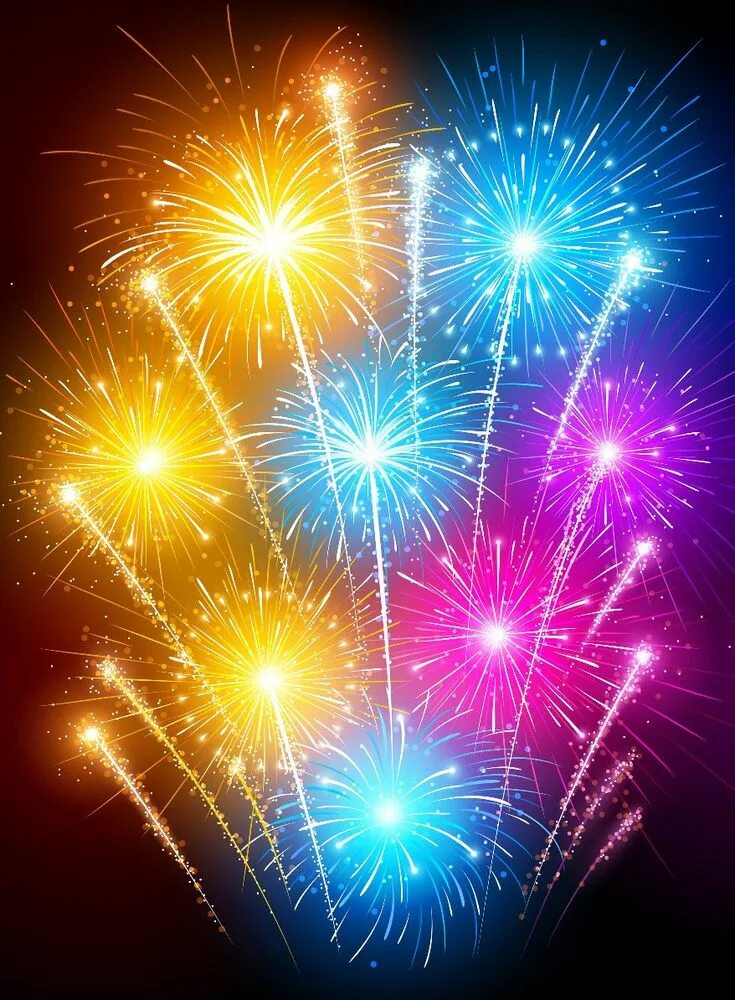 Картинка фейерверк с днем рождения женщине Pin on COMEMORATIVA Happy birthday fireworks, Happy birthday cards, Happy birthd