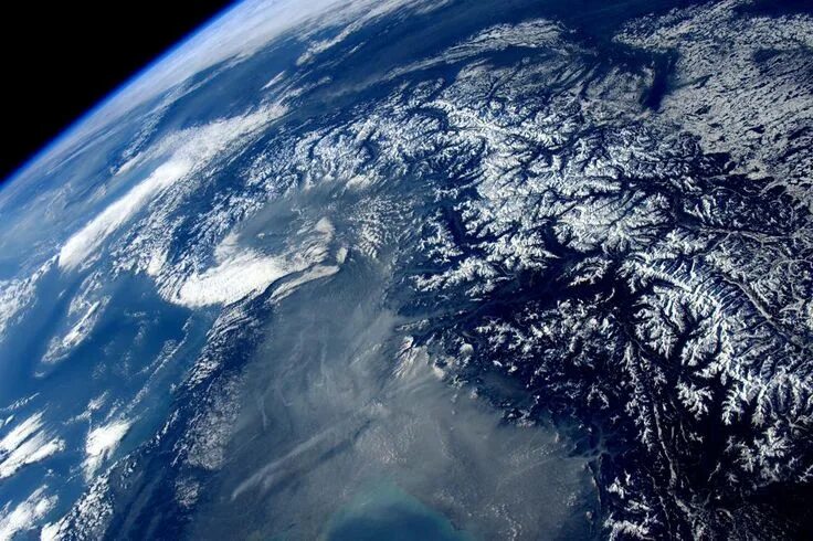 Картинка фото планеты земля Sam Cristoforetti on Twitter Earth from space, Cosmos space, Planetary science
