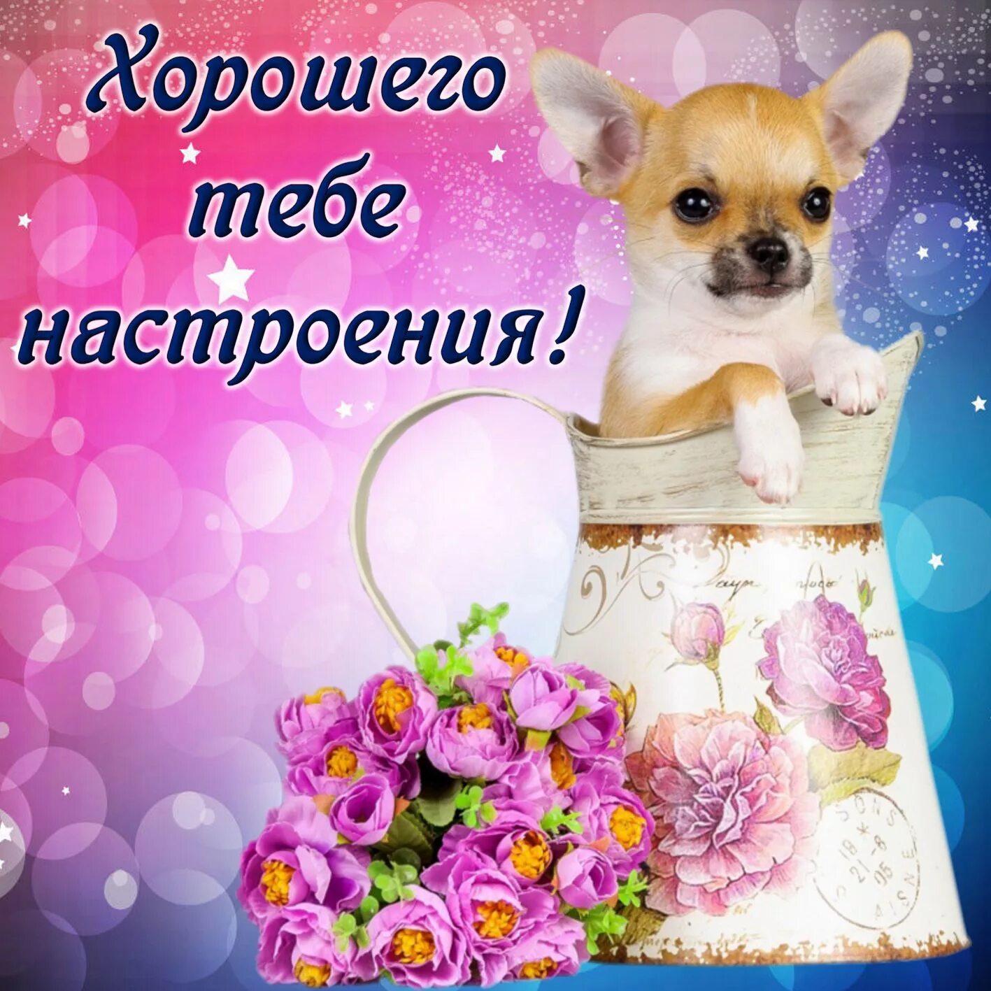 Картинка хорошего дня прикольная для настроения Красивые открытки с добрым настроением: найдено 89 изображений