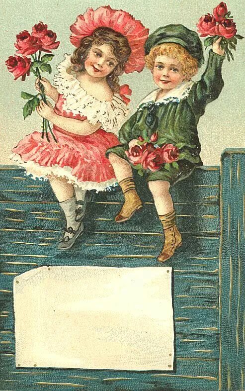 Картинка хорошего дня ретро рамочки и открытки Clip art vintage, Vintage ephemera, Vintage images