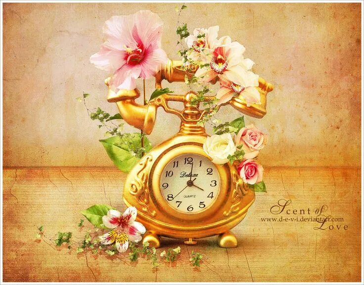 Картинка хорошего дня ретро Scent of Love by D-e-v-i on deviantART Photo manipulation photoshop, Photoshop p