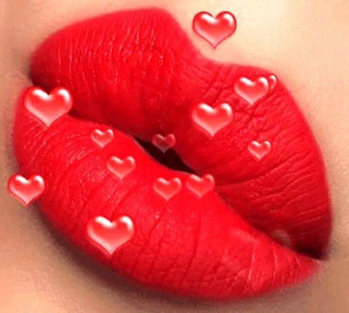 Картинка хорошего дня с поцелуем Pin di JSB su Lips Mandare baci, Bacio gif, Amore gif