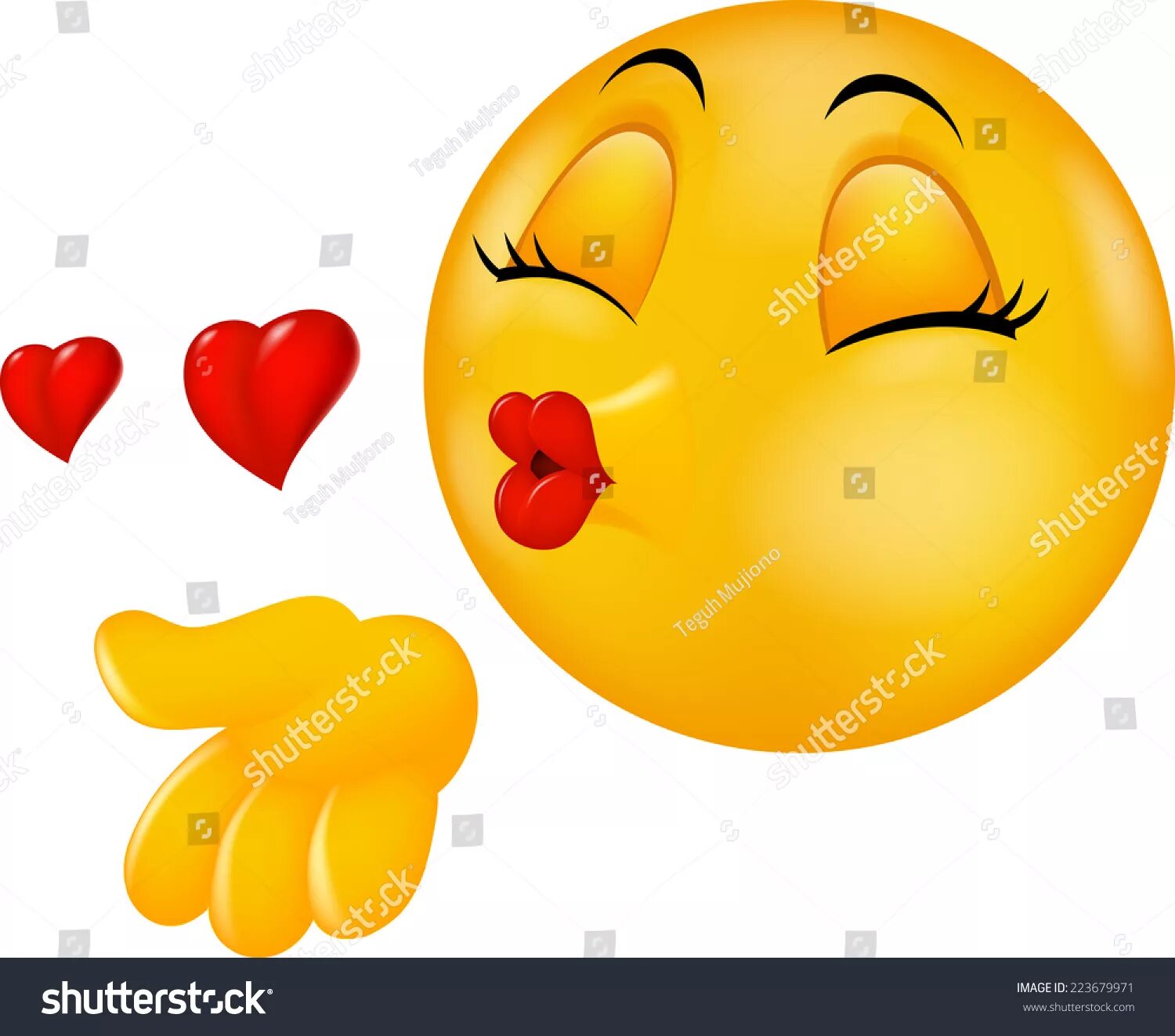 Картинка хорошего дня с поцелуем 45.121 Lips kiss icon Görseli, Stok Fotoğraflar ve Vektörler Shutterstock