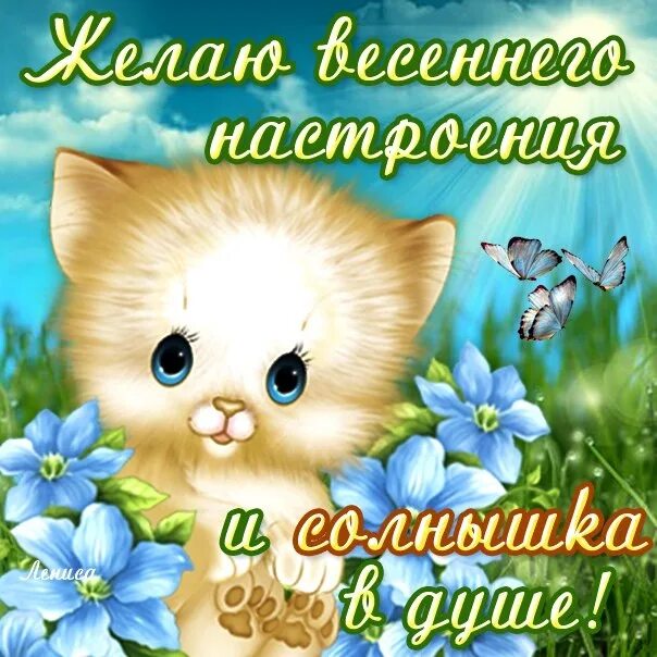 Картинка хорошего дня весна ☆ Отправлено через https://vk.com/top_cards# 4051054 2013 Наталочка Коледюк ВКон