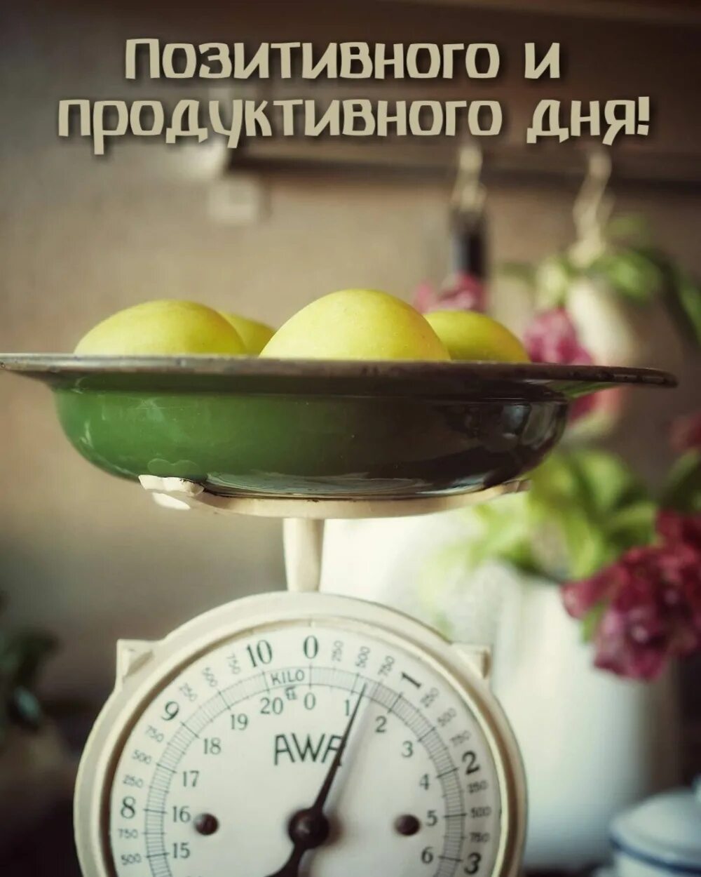 Картинка хорошего плодотворного дня Картинка: Позитивного и продуктивного дня!