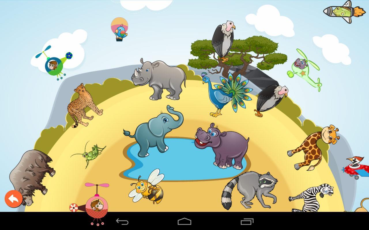 Картинка игры животные Лучшие Игры, Такие Как Puzzles for kids with animals
