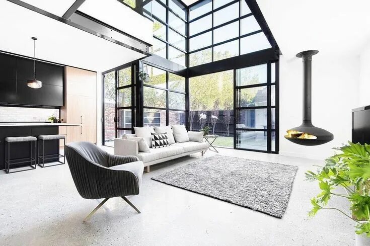 Картинка интерьер дома Todd Uzzell - Starboard Financial on Twitter House design, Contemporary fireplac
