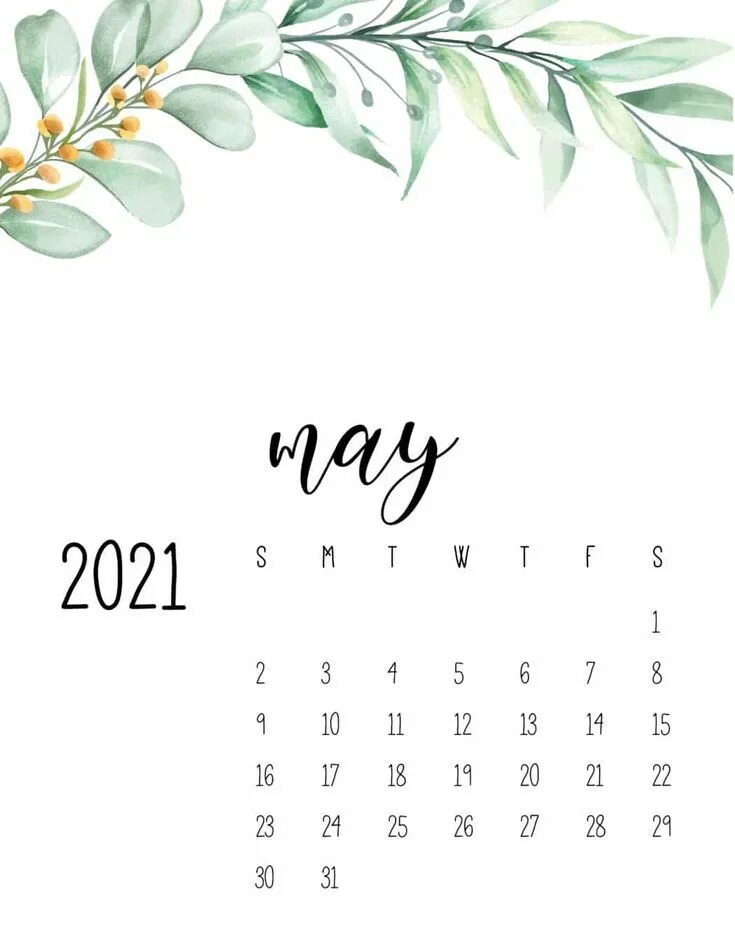 Картинка календаря на октябрь 2024 года 2021 Floral Calendar - World of Printables Calendar wallpaper, Calendar printabl