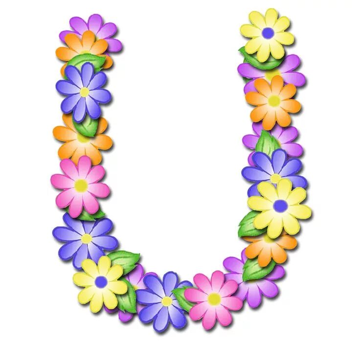 Картинка красивые буквы для оформления 99 Flower letters, Floral, Digi scrapbooking