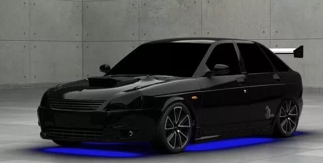 Картинка лада приора тюнинг 3D Тюнинг - Lada Приора хэтчбек, 1,6 л, 2012 года тюнинг DRIVE2