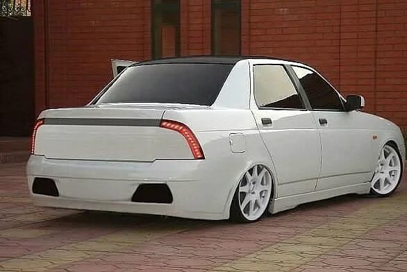 Картинка лада приора тюнинг Задние фары (new style) - Lada Приора хэтчбек, 1,6 л, 2010 года тюнинг DRIVE2