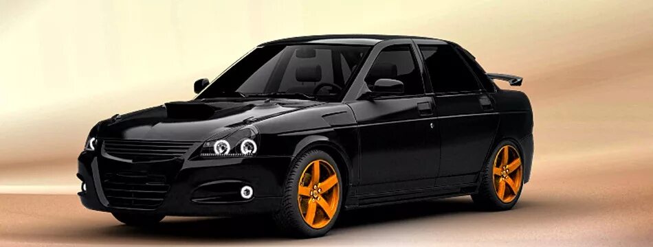 Картинка лада приора тюнинг Тюнинг Приоры II - Lada Приора седан, 1,6 л, 2008 года тюнинг DRIVE2