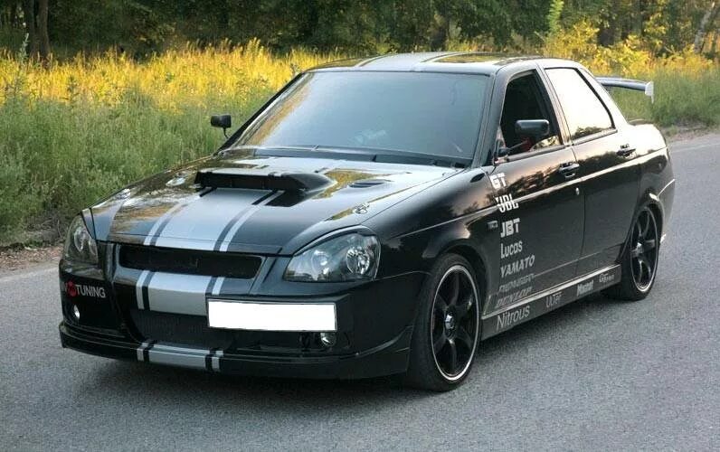 Картинка лада приора тюнинг Запись, 5 апреля 2011 - Lada Приора седан, 1,6 л, 2007 года тюнинг DRIVE2