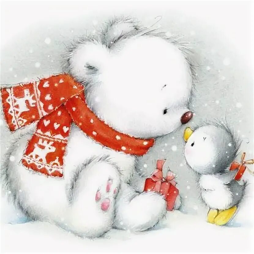 Картинка любимому новый год Marina Fedotova Christmas illustration, Christmas drawing, Christmas art