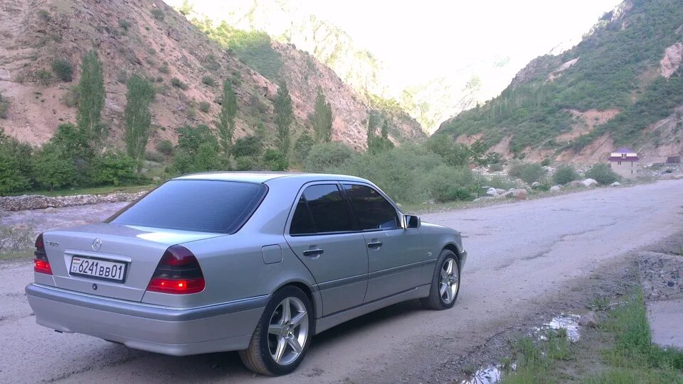 Картинка мерседес сечка таджикистан фото Родные лучше! - Mercedes-Benz C-class (W202), 1,8 л, 1998 года колёсные диски DR
