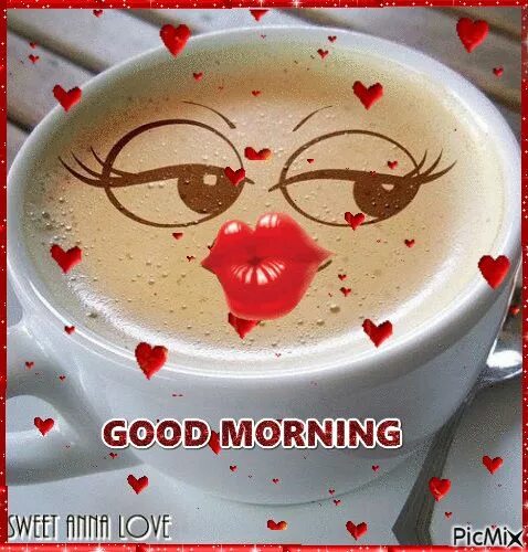 Картинка мужчине с добрым утром с поцелуями 3624940_59974.gif (478 × 500) Good morning kisses, Morning kisses, Good morning 