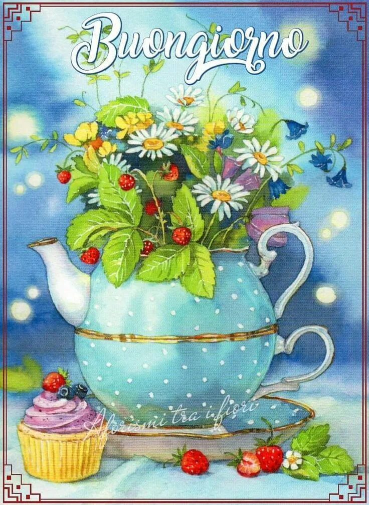 Картинка нарисованная хорошего дня Pin von Deborah auf good morning -week end Skurrile kunst, Tee kunst, Alles gute