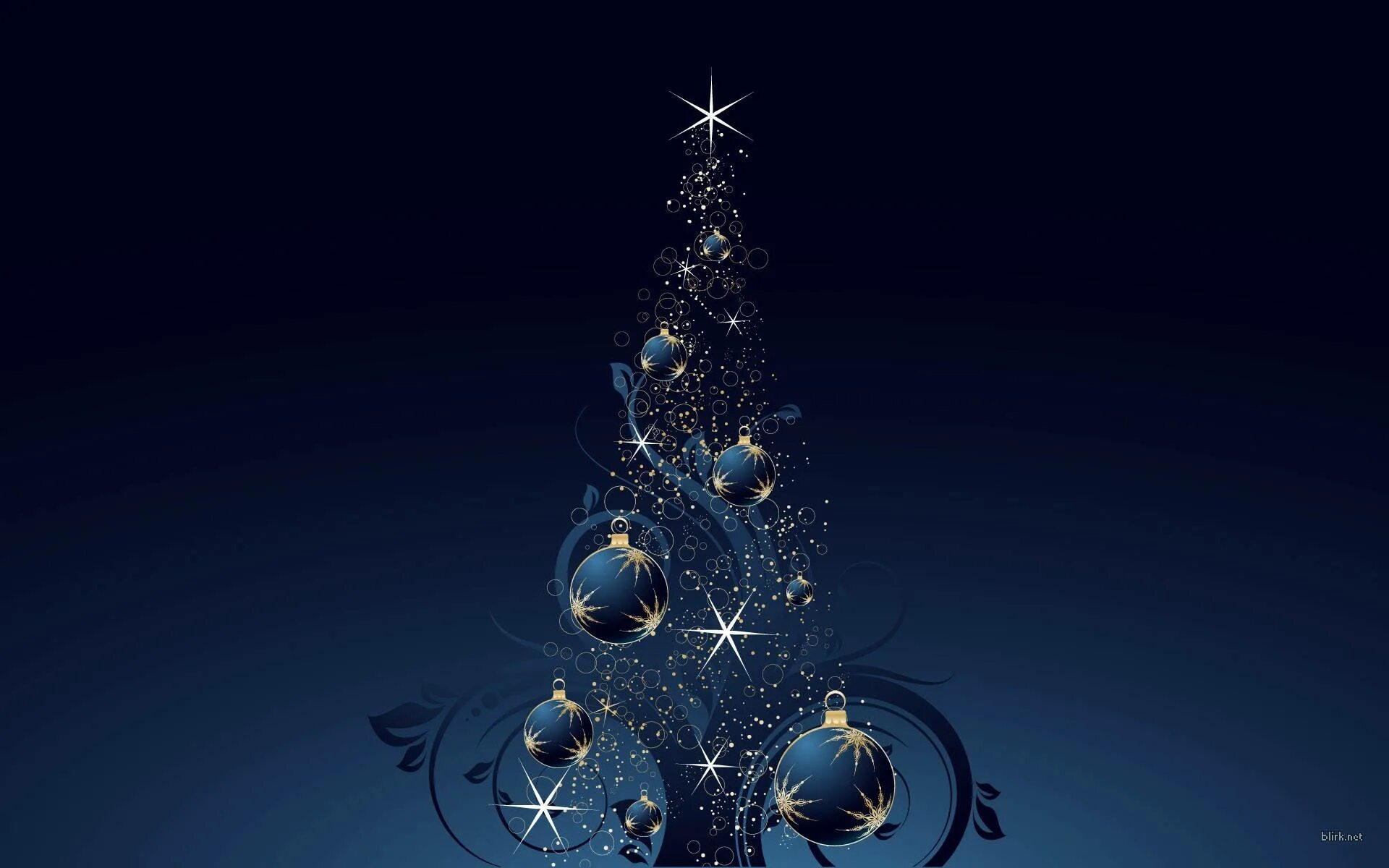 Картинка новый год 2024 на телефон Download Cool Art Christmas Tree Desktop Wallpaper Wallpapers.com