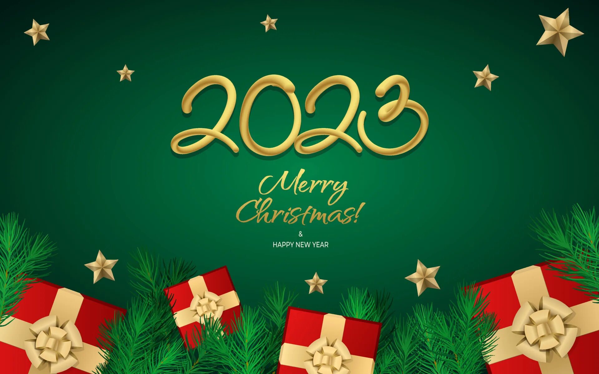 Картинка новый год 2024 скачать бесплатно Happy new year 2023 greeting vector templates. Merry Christmas design greeting t