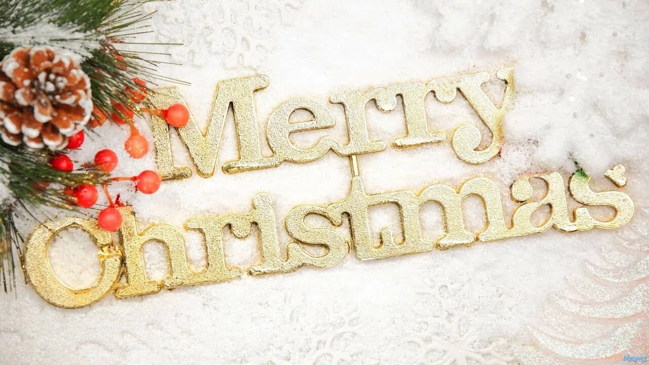 Картинка новый год слова Jingle Bells! Merry Christmas! - YouTube