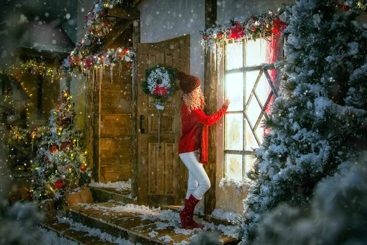 Картинка перед новым годом Waiting on Santa Holiday, Holiday decor, Christmas tree