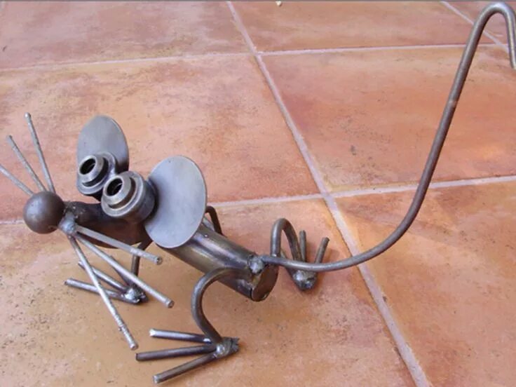 Картинка поделки самоделки Pin en Kunsttuin Dieren Esculturas de metal, Arte en metal, Decoración en hierro