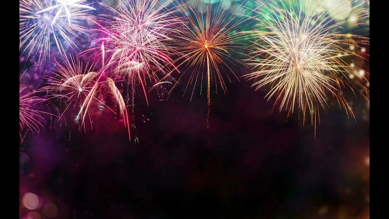 Картинка праздничный фото Fireworks Long Loop. - YouTube