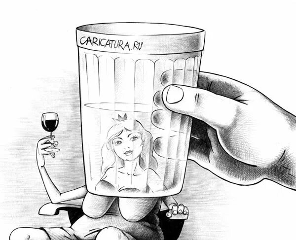 Картинка пьяного со стаканом с утра прикольные there are no bad women ... Карикатура, Смешные карикатуры, Смешные рисунки