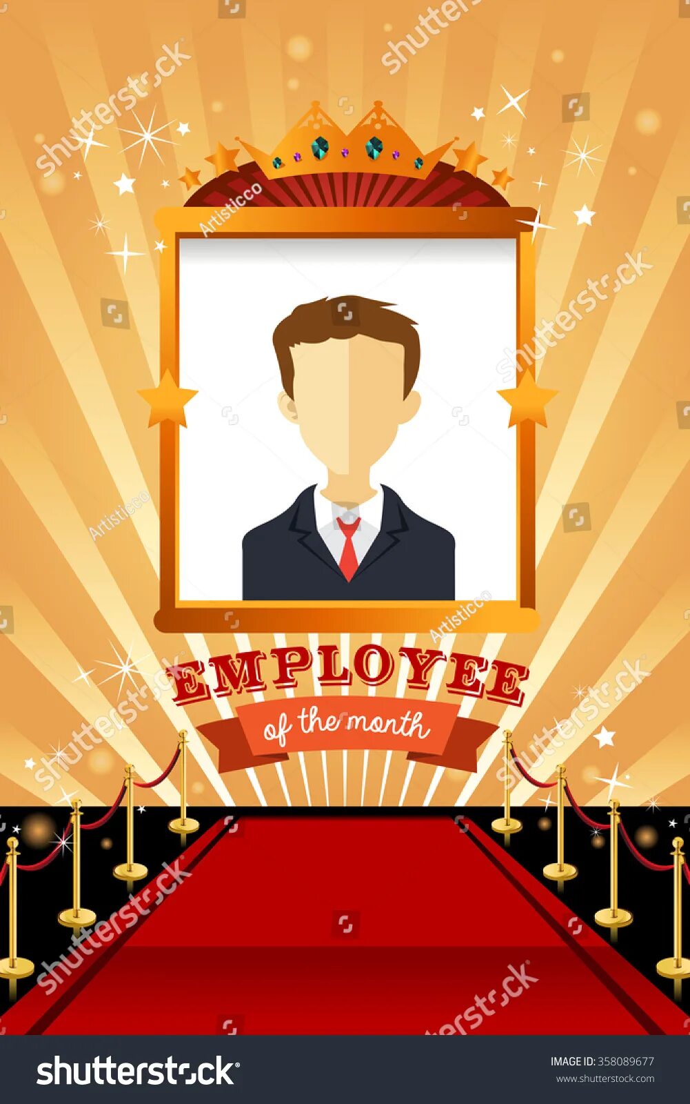 Картинка работник года Employee of the month poster: лучшие изображения без лицензионных платежей, сток
