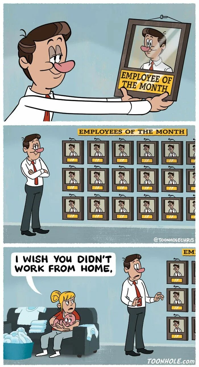Картинка работник года 35 Funny Comics By ToonHole Chris That People With A Dark Sense Of Humor Will Ap