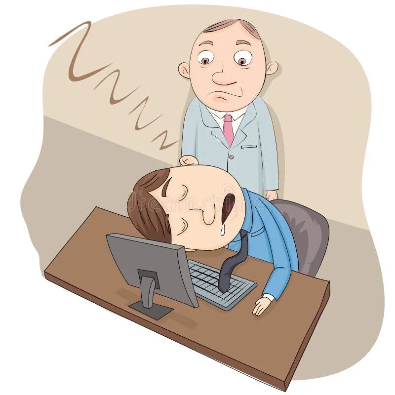 Картинка работник устал Employee Sleeping Stock Illustrations - 1,620 Employee Sleeping Stock Illustrati