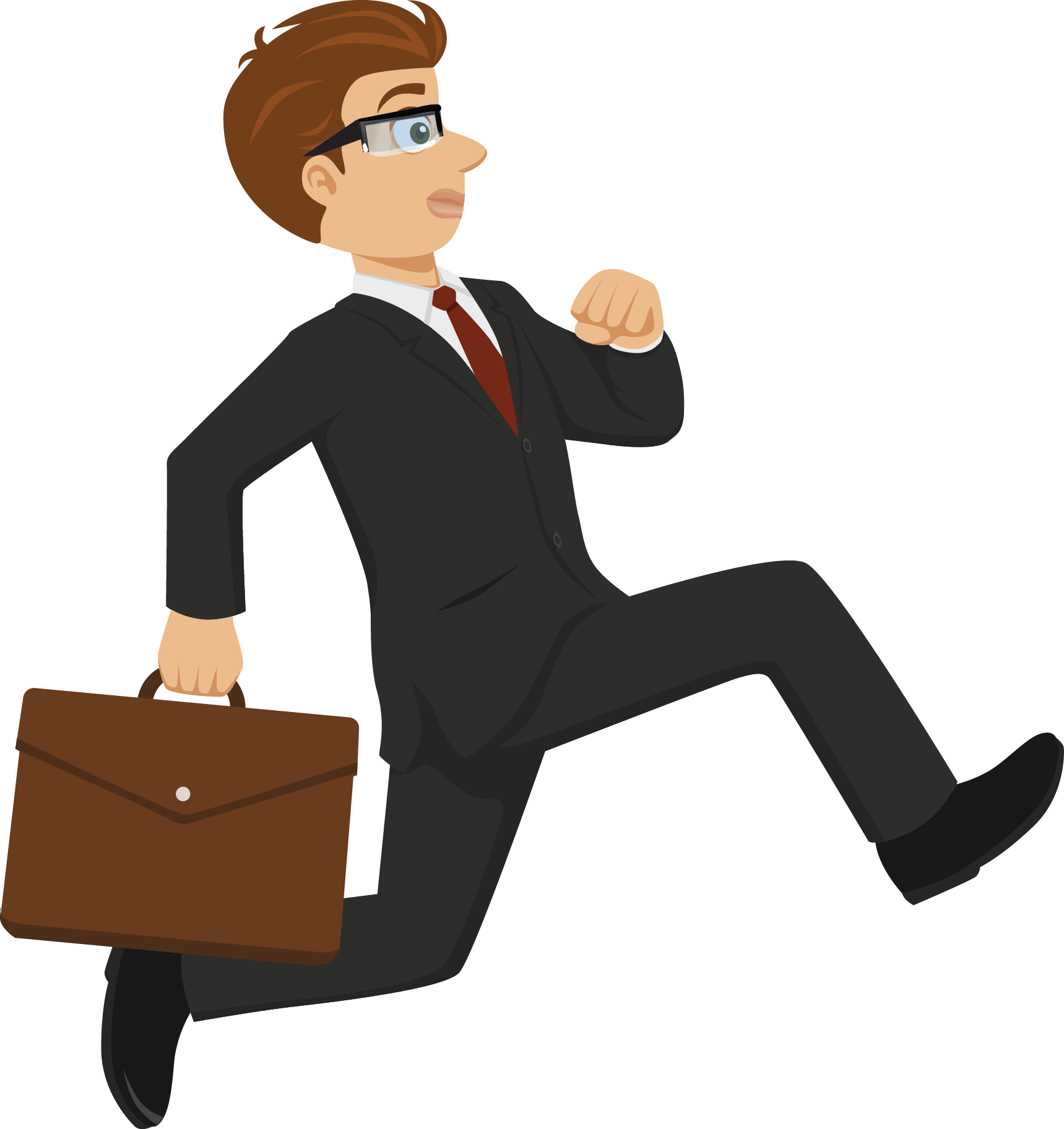 Картинка работника Businessperson Cartoon - Salesman - Salesman Png - (1719x1825) Png Clipart Downl