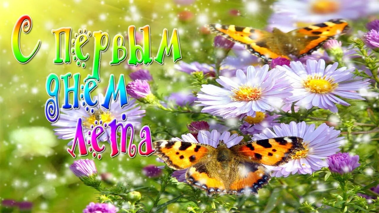 Картинка с 1 днем лета прикольные С ПЕРВЫМ ДНЕМ ЛЕТА! Красивое видео пожелание с первым днем лета! - YouTube
