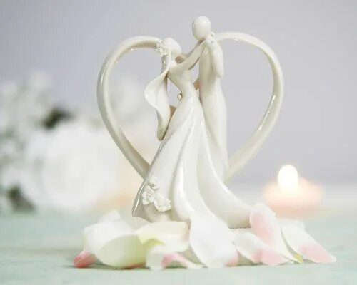 Картинка с 20 свадьбы Wedding Collectibles Stylized Dancing Heart Wedding Cake Topper in 2024 Wedding 
