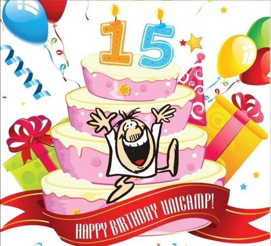 Картинка с днем рождения 15 Открытки с Днем Рождения 15 лет мальчику/девочке (80 штук)