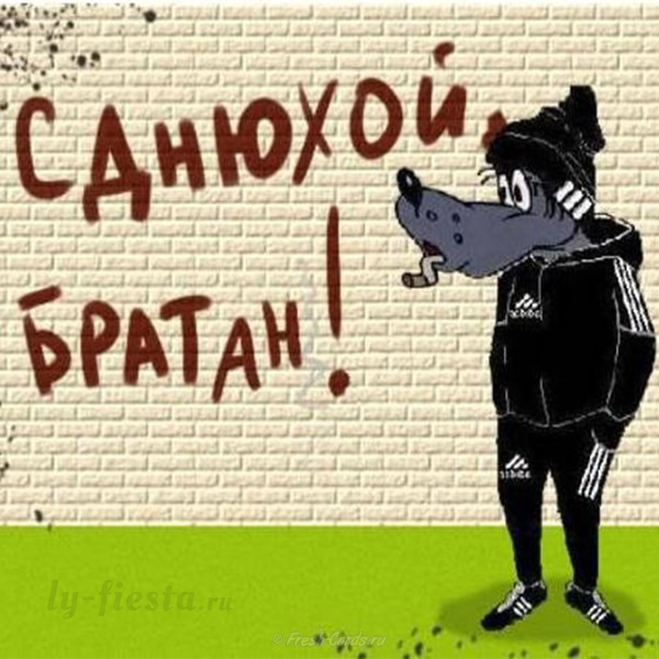 Картинка с днем рождения братишка Картинка с Днем Рождения для брата Веселые мемы, Смешные открытки, Подарки брату