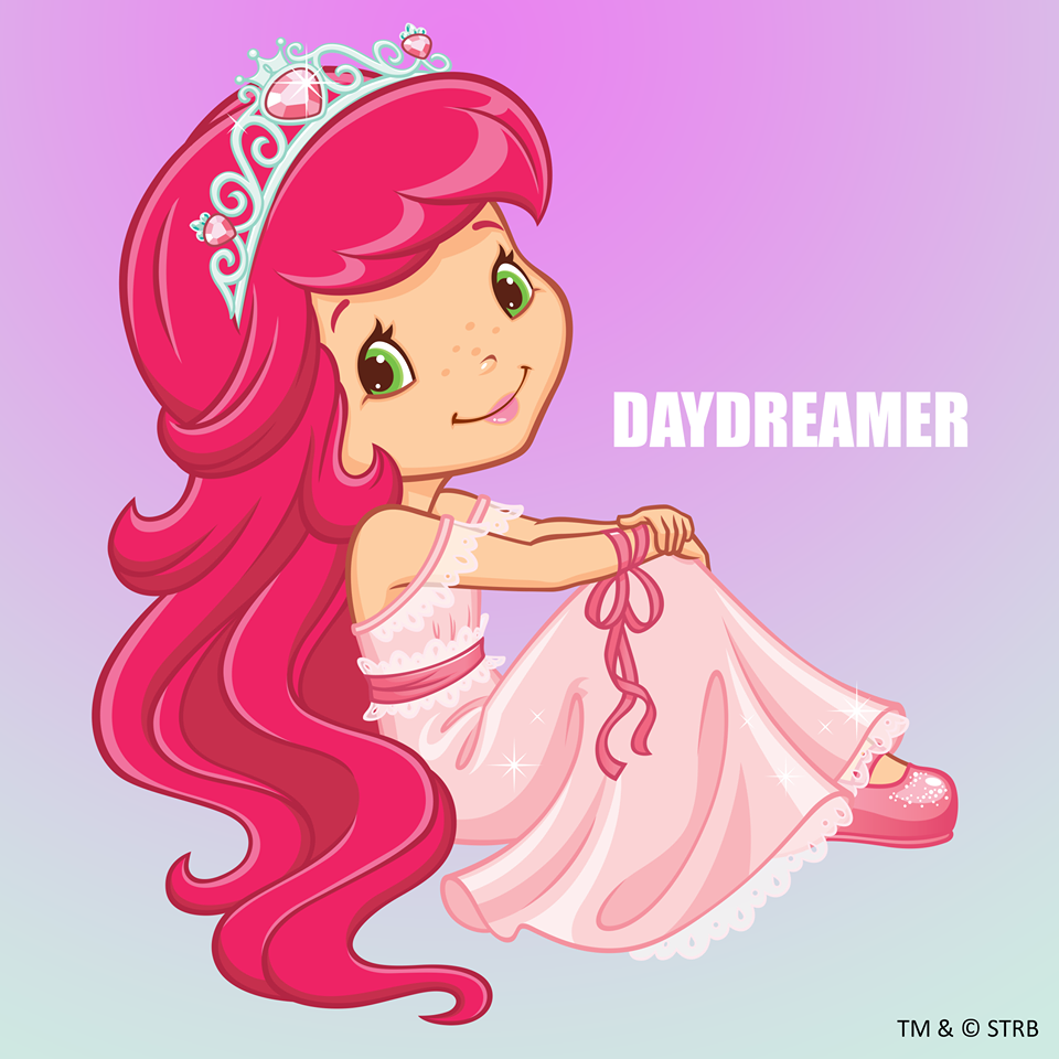 Картинка с днем рождения девочке 3 Strawberry Shortcake - Daydreamer С днем рождения, Открытки, Детские открытки