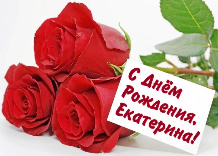 Картинка с днем рождения женщине екатерина Поздравления Екатерине (Кате) в стихах и прозе