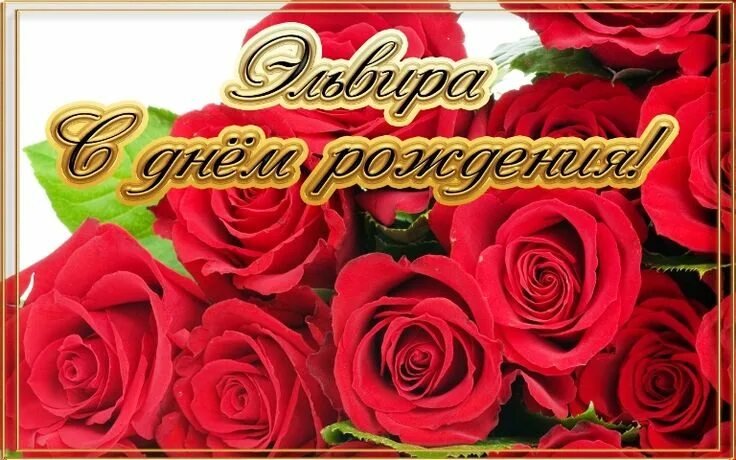 Картинка с днем рождения женщине эльвира Картинки "Эльвира, c Днем Рождения" (30 фото) %Мемас
