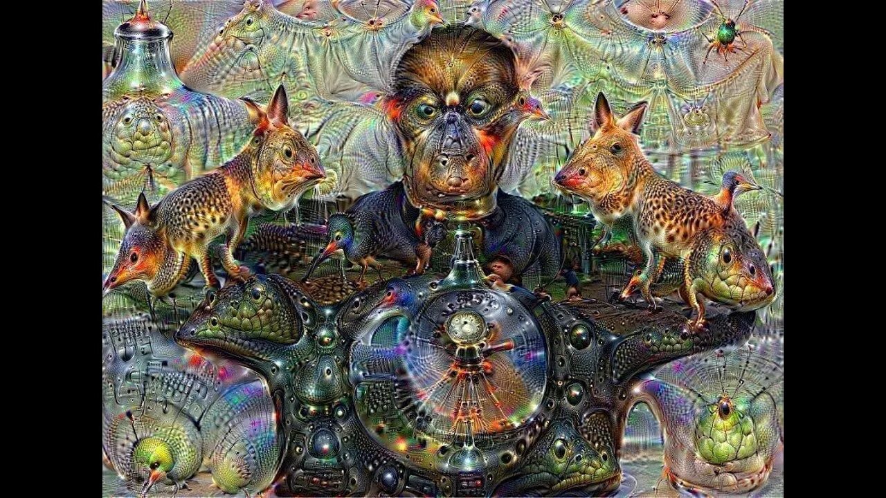 Картинка с днем рождения женщине нейросеть Google's Deep Dream Generator Used 30 Times - YouTube