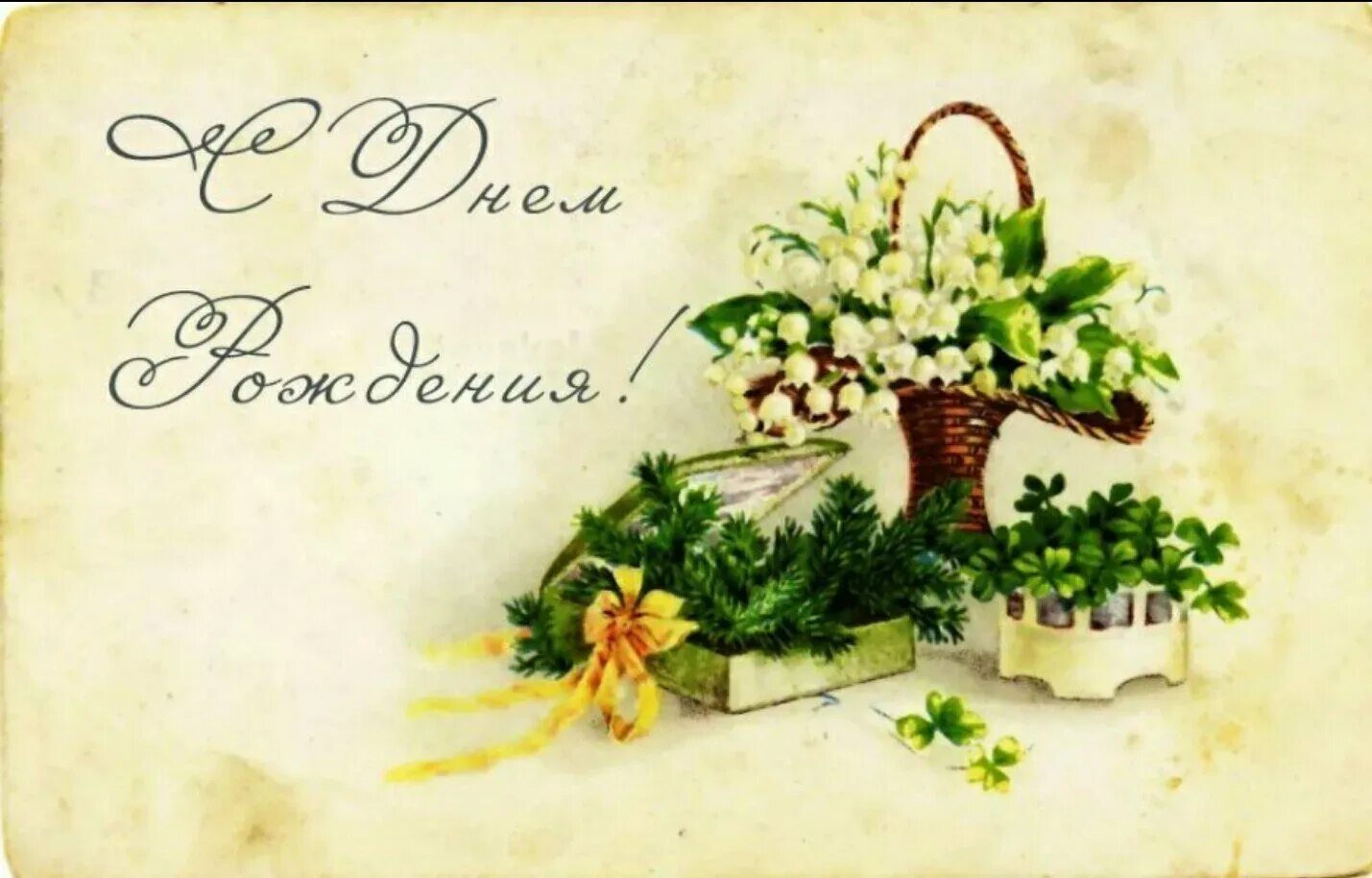 Картинка с днем рождения женщине старая Happy birthday greetings to the designer - 83 congratulations
