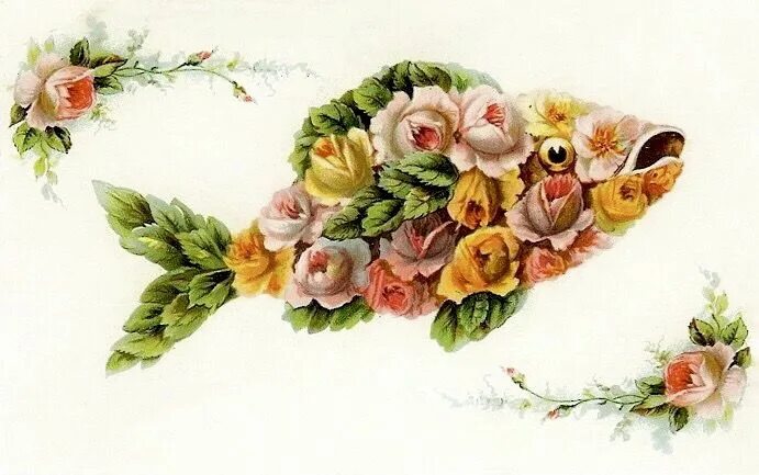 Картинка с днем рождения женщине старая Épinglé sur Cards Image poisson d avril, Poisson d'avril, Cartes postales vintag
