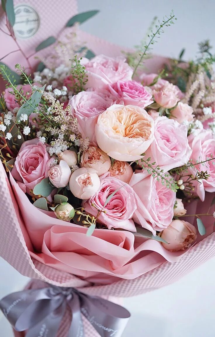 Картинка с днем рождения женщине стильная бесплатно Пин на доске Flowers ❤ Синие букеты цветов, С днем рождения, Цветы на рождение