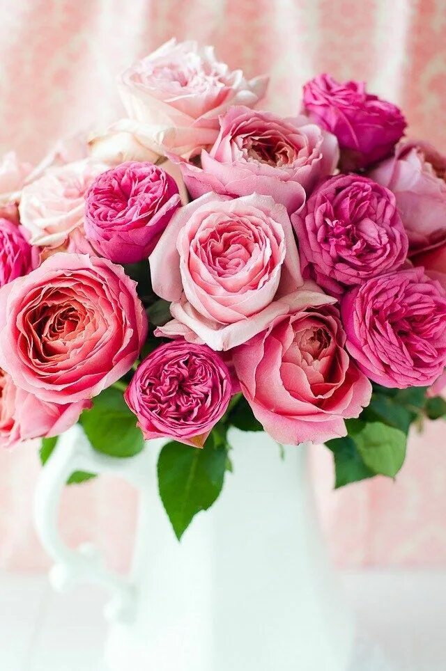 Картинка с днем рождения женская Fresh Garden Roses Lovely Valentines Day Gift or Anytime Gift Spring Decor - Ets