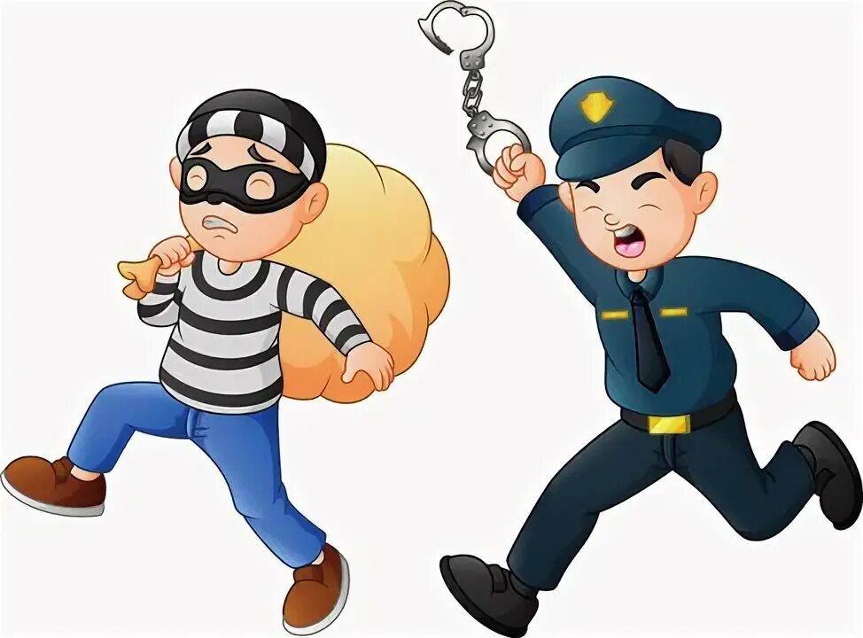 Картинка с днем учителя где задерживают преступников Cops And Robbers Зображення - огляд 5,411 Стокові фото, векторні зображення й ві